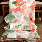 辛妈家夏凉被空调被夏被薄被子被芯全棉纯棉可水洗2个尺寸