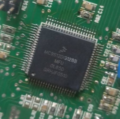 MC9S12DG128BVFU 0L85D  80脚位 空白无程序