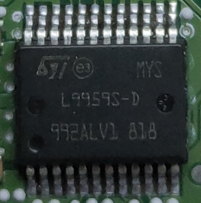 L9959S-D 全新 节气门怠速驱动芯片 专卖汽车电脑板芯片 可直拍