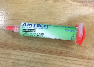 AMTECH无铅环保免清洗BGA助焊膏 助焊剂 芯片助焊剂 10G