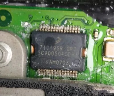 福特福克斯发动机电脑驱动芯片ic