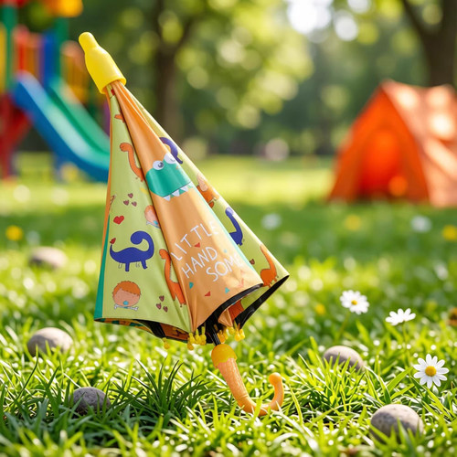 雨伞宝宝可爱超轻便长柄