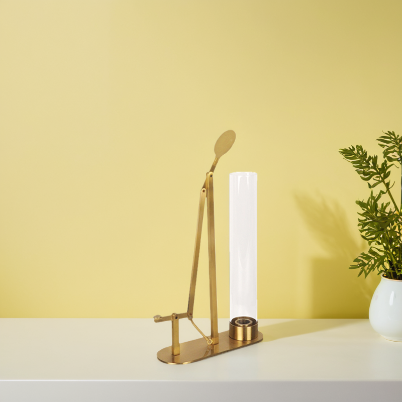 简约金属烛台摆件玄关电视柜装饰