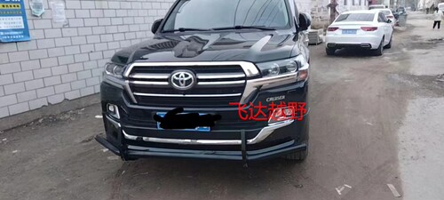 酷路泽陆巡金属防撞杠保险杠