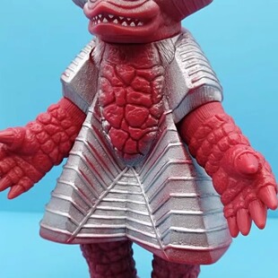 日本万代正版德班铠甲贝利亚奥特曼怪兽人偶模型软胶儿童玩具