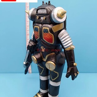 日本万代正版黑色金古桥奥特曼怪兽人偶模型软胶儿童玩具