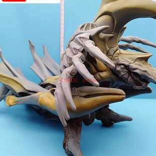 日本万代正版蓝眼雷吉翁奥特曼怪兽人偶模型软胶儿童玩具