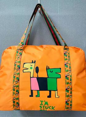 外贸出口大容量旅行包手提单肩大托特包外出旅游好质量防泼水牛津