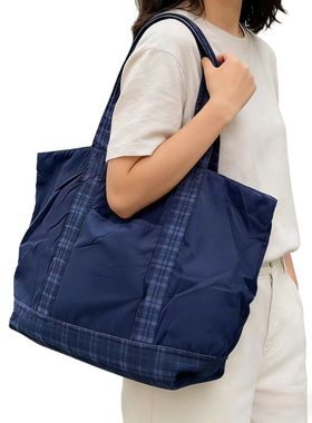 上海手工拼布包日系托特包2025小众设计新款女包单肩包双面背