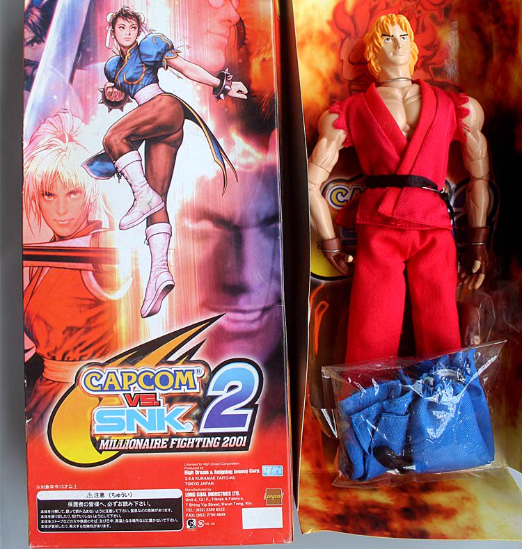 2001年Metago Toys 1/6 Capcom vs.  SNK2收藏级格斗游戏可动人偶