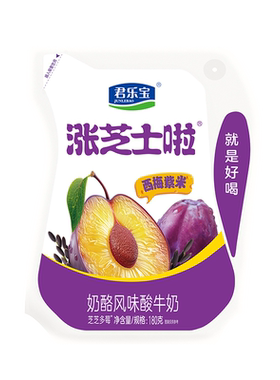 君乐宝涨芝士啦酸奶180g袋装酸奶