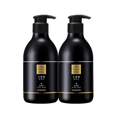 雅芳小黑裙身体乳香水味保湿滋润