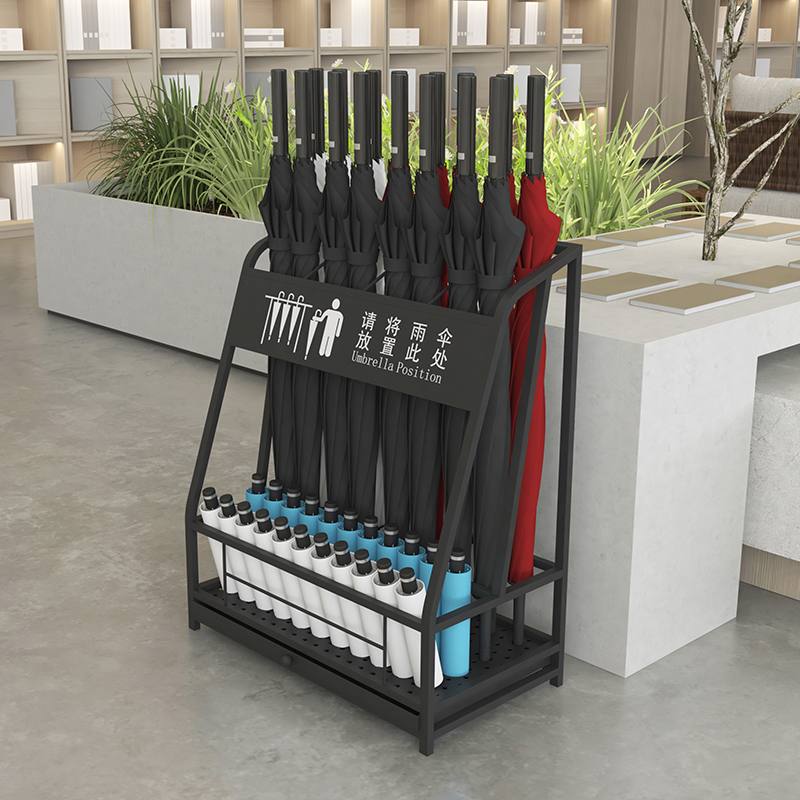 北欧大容量雨伞收纳架大堂置物架