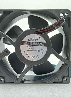 AD1224UB/HB/HX-F51/F52 ADDA12038 12cm变频器散热风扇24V 0.32A