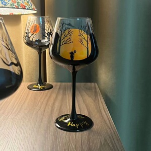 万圣节限定女巫红酒杯