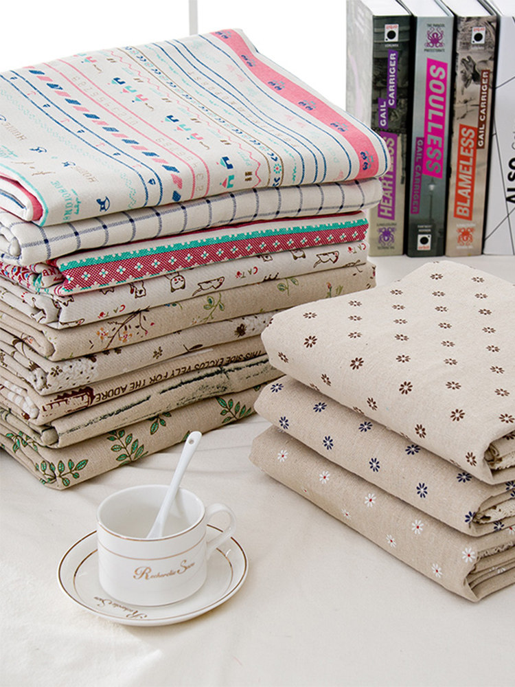 台布大气日式风格面料棉麻日式风格小清新长方形餐台咖啡桌台布客,居家布艺,桌布,淘宝优惠券,粉丝福利购,淘宝优惠卷