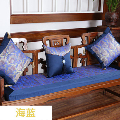 竹月阁红木沙发垫坐垫中式布艺沙发坐垫实木沙发垫含芯加厚可定做