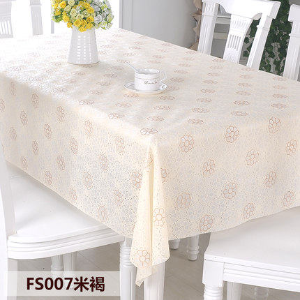PVC田园桌布防水免洗塑料布艺餐桌布软玻璃台布防油桌垫茶几垫