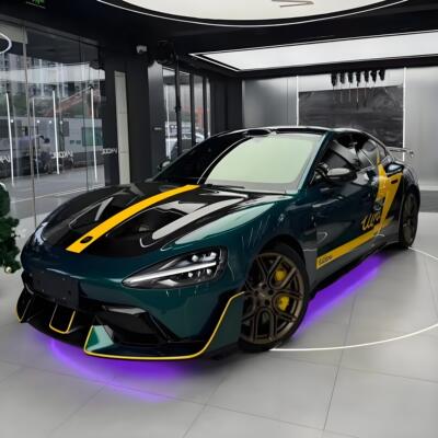 适应于小米SU7拉花Ultra葵花黄