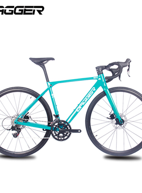 DAGGER 全内走线22速一体碳纤维弯把公路车碟刹桶轴油刹公路赛车