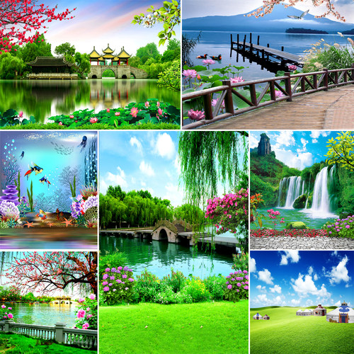 3d影楼背景素材模板 3d影楼背景图片下载 小麦优选