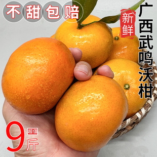 广西武鸣沃柑新鲜当季桔子橘子砂糖甜橘 9斤大果水果甜柑包邮整箱