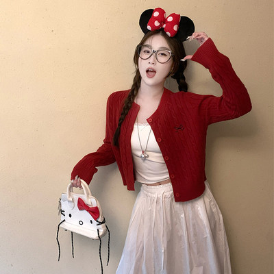 开衫毛衣女2026新款早春