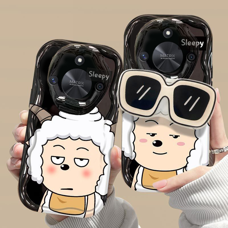 荣耀X50手机壳5G新款懒羊