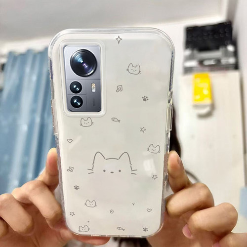 适用于红米K50至尊版手机壳新款小猫头2022CP8469保护套网红高级感ins风卡通女可爱imd硅胶软壳全包简约创意