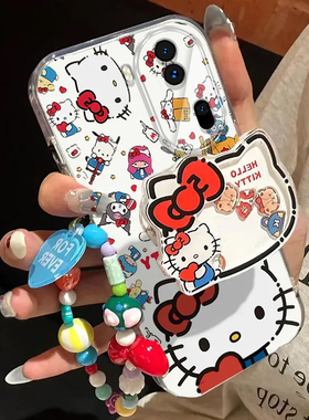 OPPOReno11手机壳OPPO新款Reno11Pro5G套OPPORone115G超薄OPPOReon全包防摔OPPORneo女生OPP0PP0PPOkt猫支架