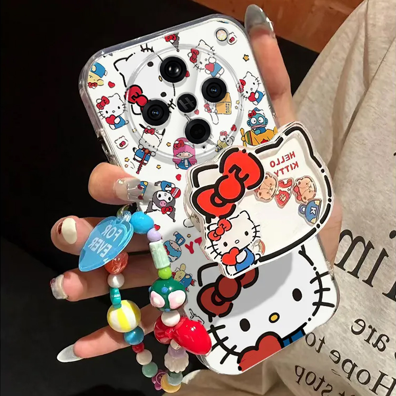 适用OPPOFindX8Pro手机壳OPPO Find X8Pr0新款FindX8Por套OPPOX超薄0PP0FandX全包防摔OPPOFandX女生kt猫支架