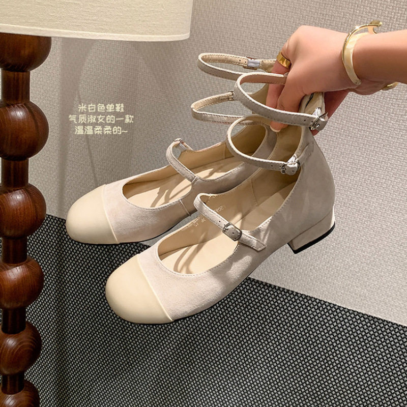 小香风女鞋银色圆头粗跟玛丽珍鞋一字带高跟鞋浅口单鞋女粗跟,居家布艺,居家婚庆拖鞋,淘宝优惠券,粉丝福利购,淘宝优惠卷