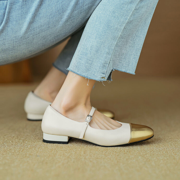 法式小香风银色单鞋女春夏季真皮圆头玛丽珍小皮鞋优雅百搭平底鞋,户外/登山/野营/旅行用品,登山鞋/徒步鞋,淘宝优惠券,粉丝福利购,淘宝优惠卷