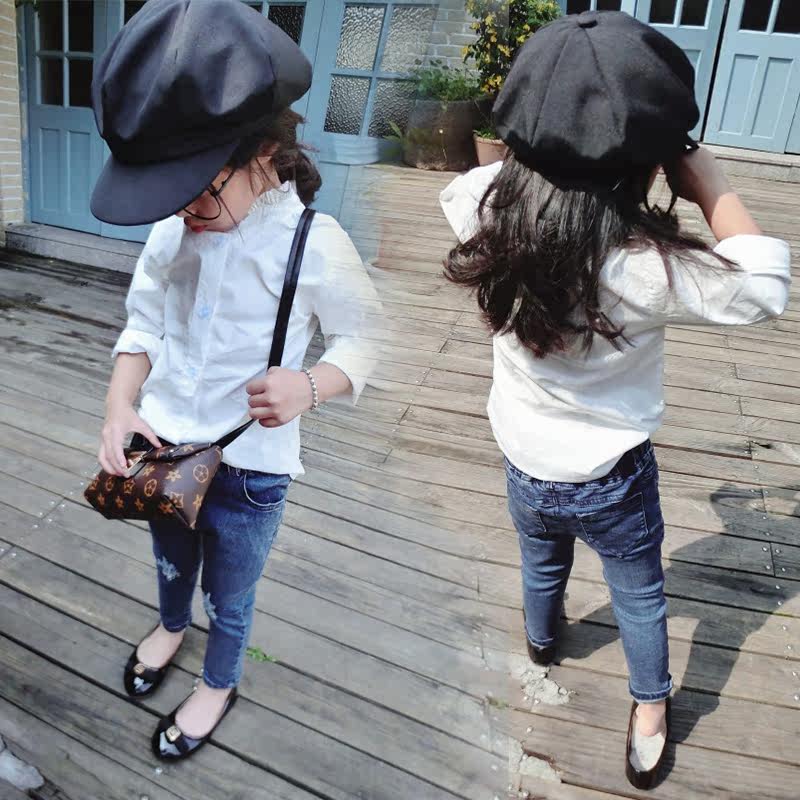 Chemise fille GRDD à manche longue - Ref 2084748 Image 1