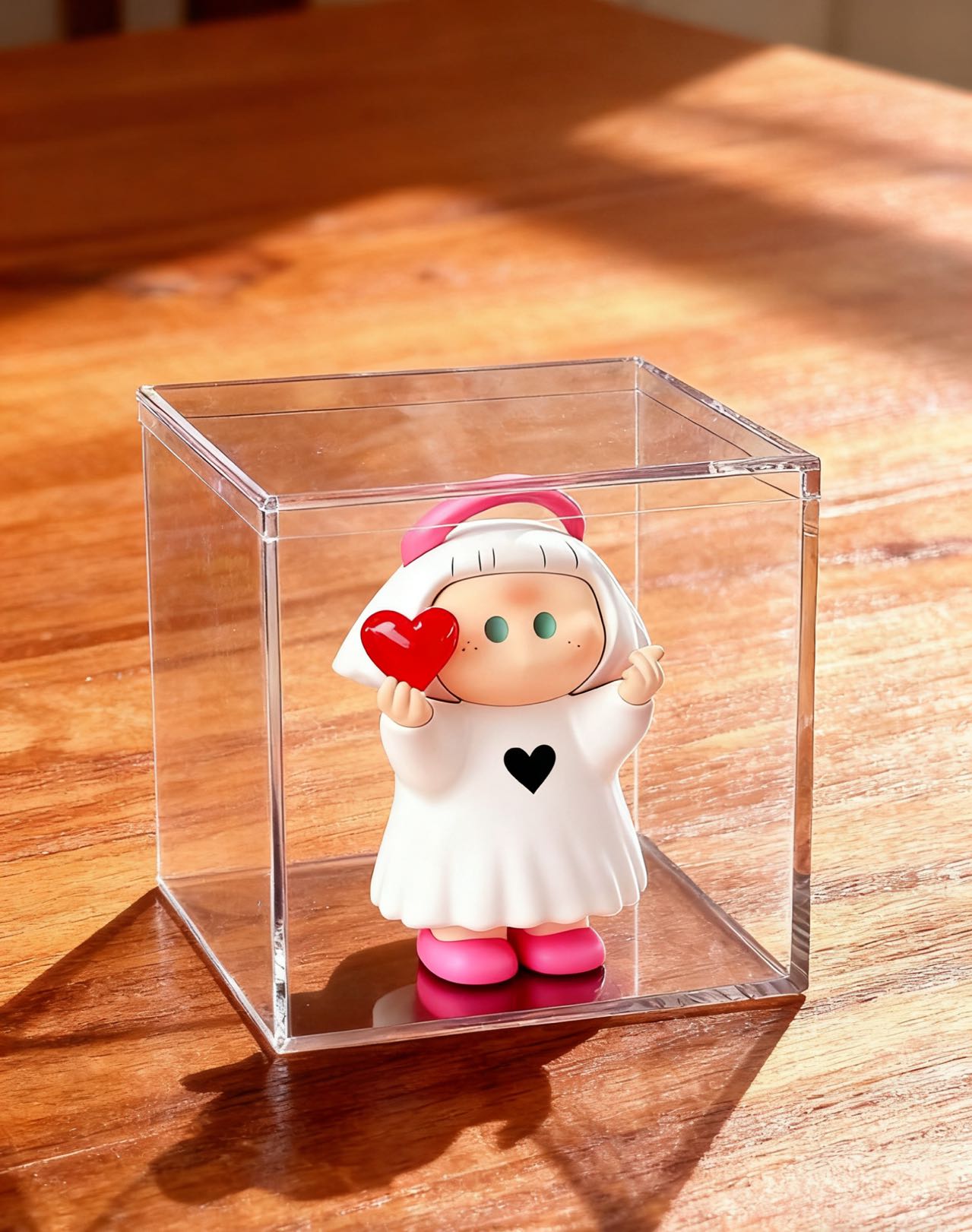 右右酱指环爱神收纳盒正方形手办盲盒潮玩摆件礼物生日超萌收纳