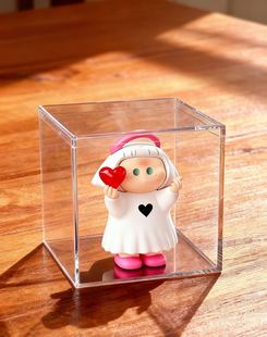 右右酱指环爱神收纳盒正方形手办盲盒潮玩摆件礼物生日超萌收纳