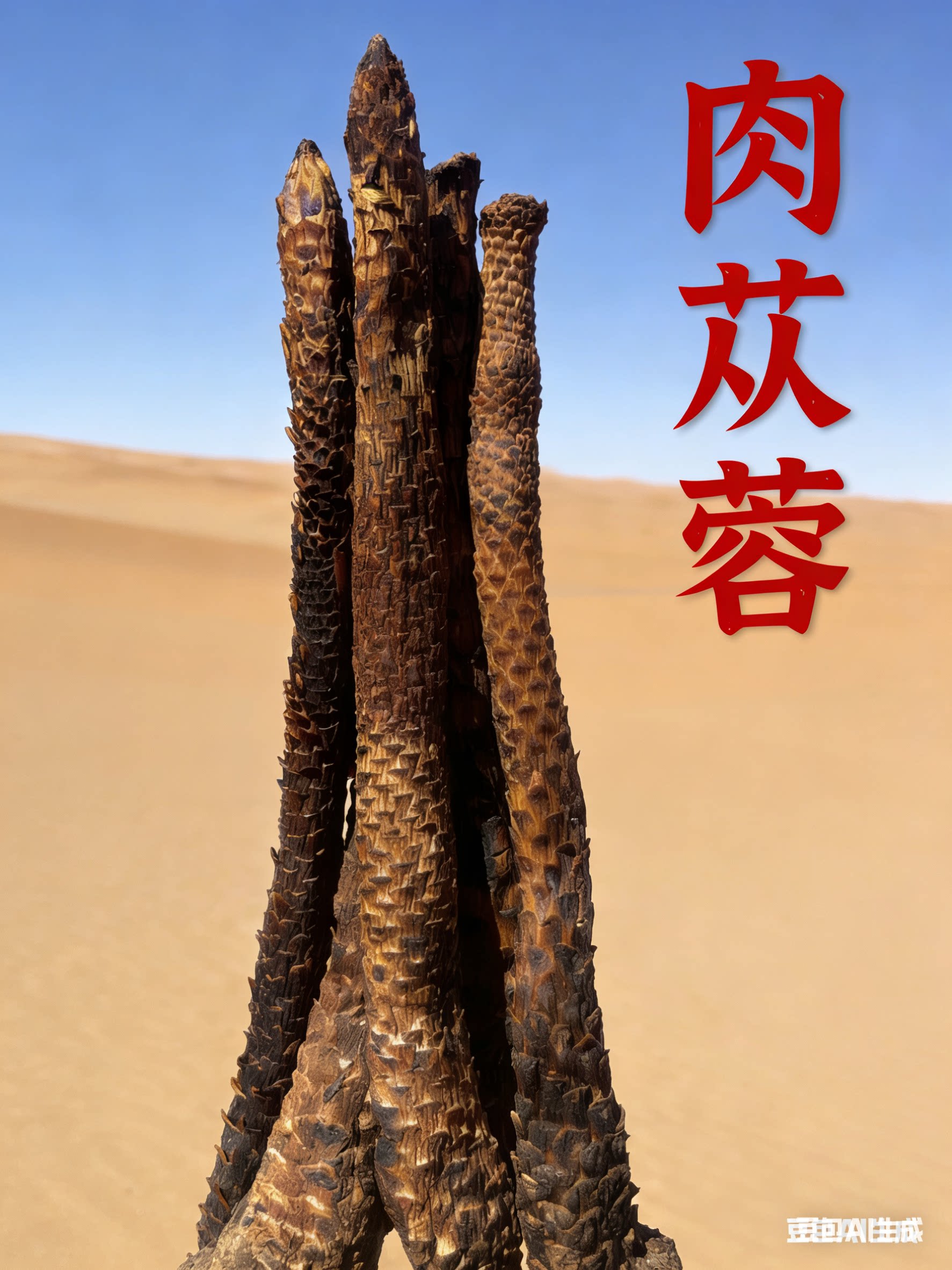 正宗阿拉善肉苁蓉中药材内蒙古正品官方旗舰店整根泡酒料野金锁阳