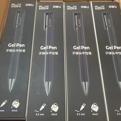 办公商务碳素笔学生转动式水笔
