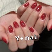 f12 日本enoi 闪闪碎钻胶 显白草莓红