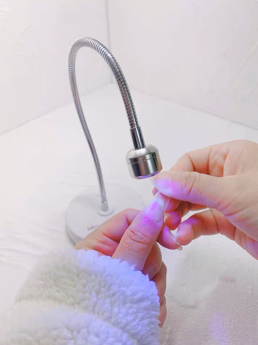 Arata 日本出口款 蓄电灯 旋转便携蓄电款迷你光疗灯美甲光疗灯