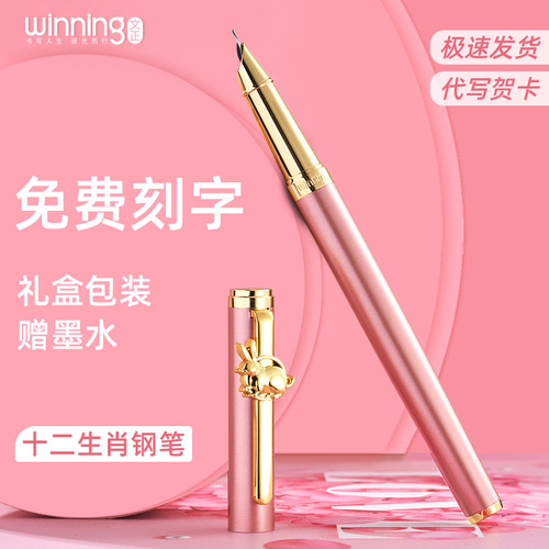 文正生肖暗尖钢笔练字礼盒