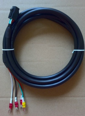 厂家直销 三菱伺服MR-J2S电源线 MR-PWCNK1-3M 长度可定制