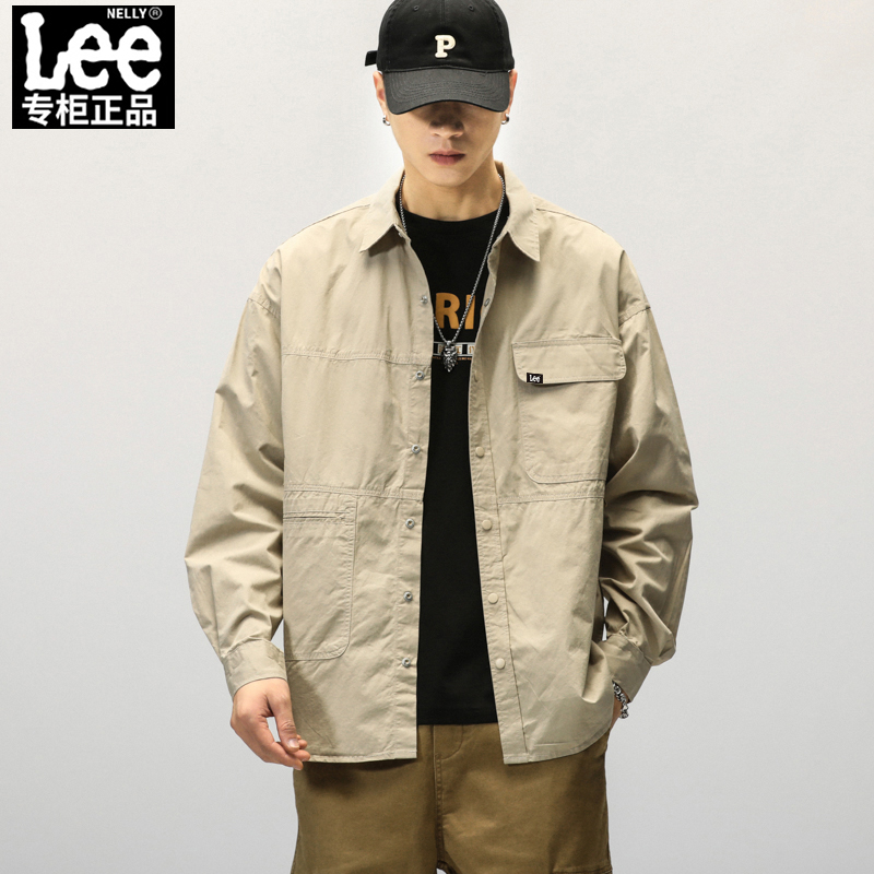 秋季复古休闲风宽松口袋工装常规