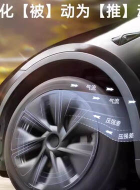 适用于特斯拉ModelY/3轮毂盖19寸全包车轮胎保护罩20寸丫改装配件
