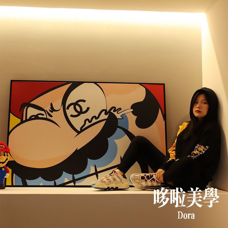 潮牌马里奥装饰画壁画挂画客厅沙发背景墙玄关卡通潮流儿童房卧室图片