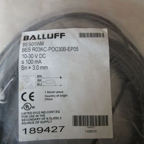 巴鲁夫 BES01WM BES R03KC-POC30B-EP05