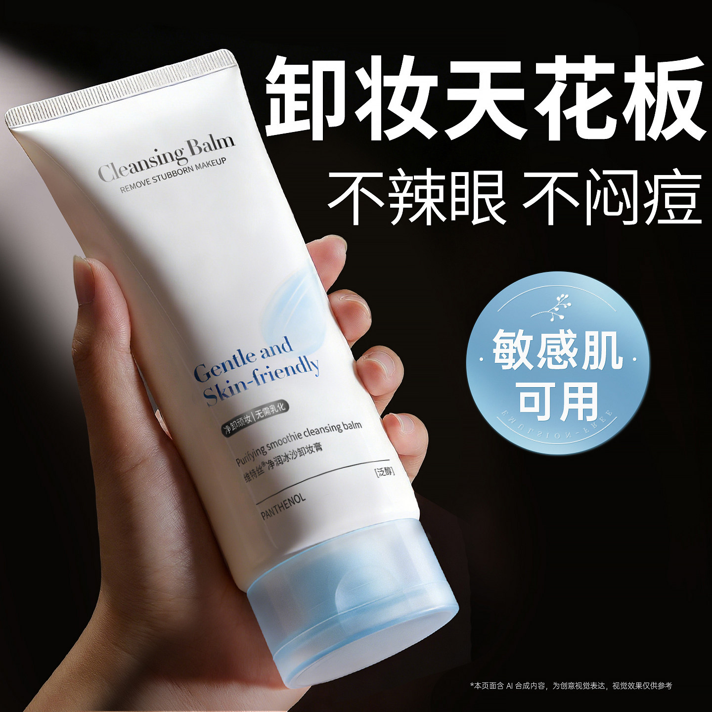 【敏感肌专用】无患子卸妆膏眼唇脸清洁温和卸妆油乳水女官方正品,美容护肤/美体/精油,卸妆,淘宝优惠券,粉丝福利购,淘宝优惠卷