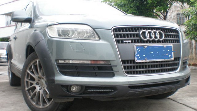 奧迪Q7包圍奧迪Q7汽車改裝小包圍Q7 06-08款PU材質小包圍19件套