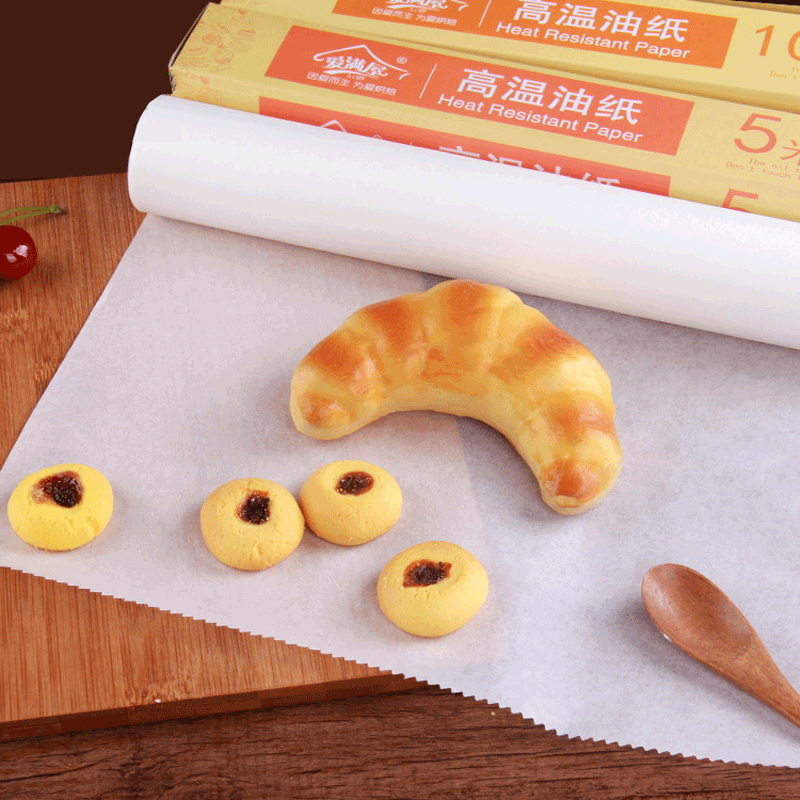宝宝辅食蒸糕油纸蛋糕专用烤箱吸油阿胶糕硅油纸烘焙烤纸婴儿溶豆