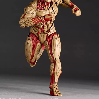 【模兜】海洋堂 REVOLTECH 惊奇山口式 铠之巨人 日版 定金